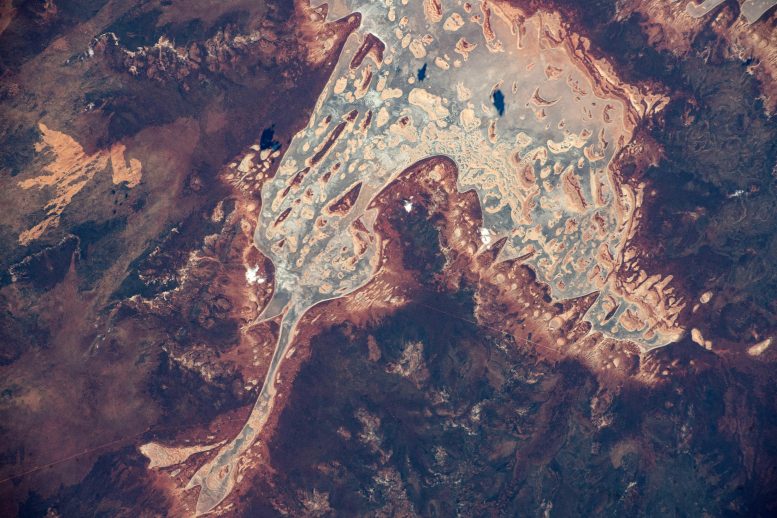 Uzay İstasyonundan Barlee Gölü