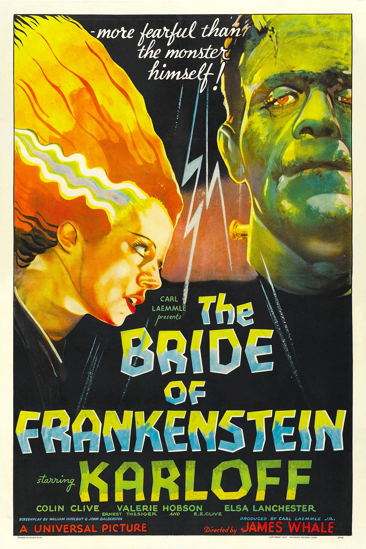 Frankestein'ın Gelini Film Posteri