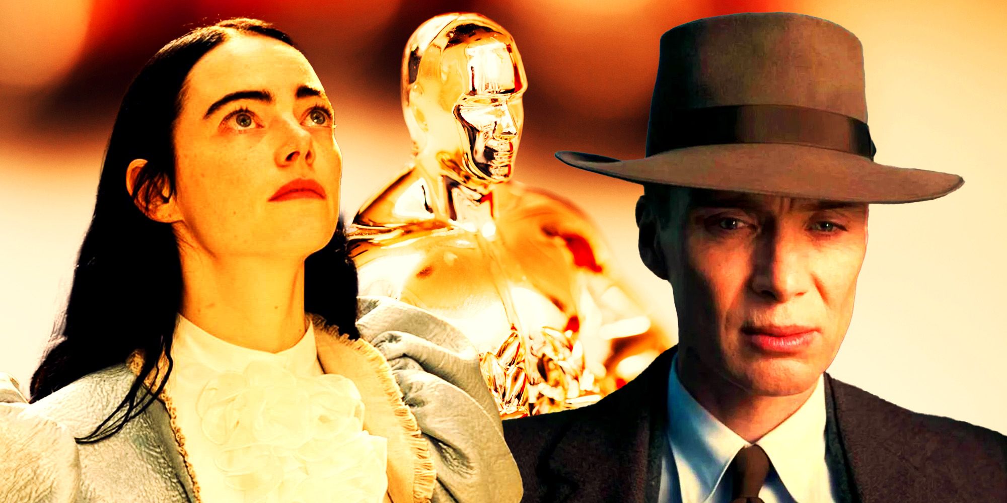 Poor Things'deki Emma Stone kolajı, Oscar heykeli ve Oppenheimer'daki Cillian Murphy