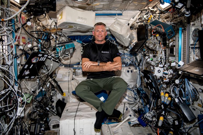ESA Astronot Andreas Mogensen Uzay İstasyonunda