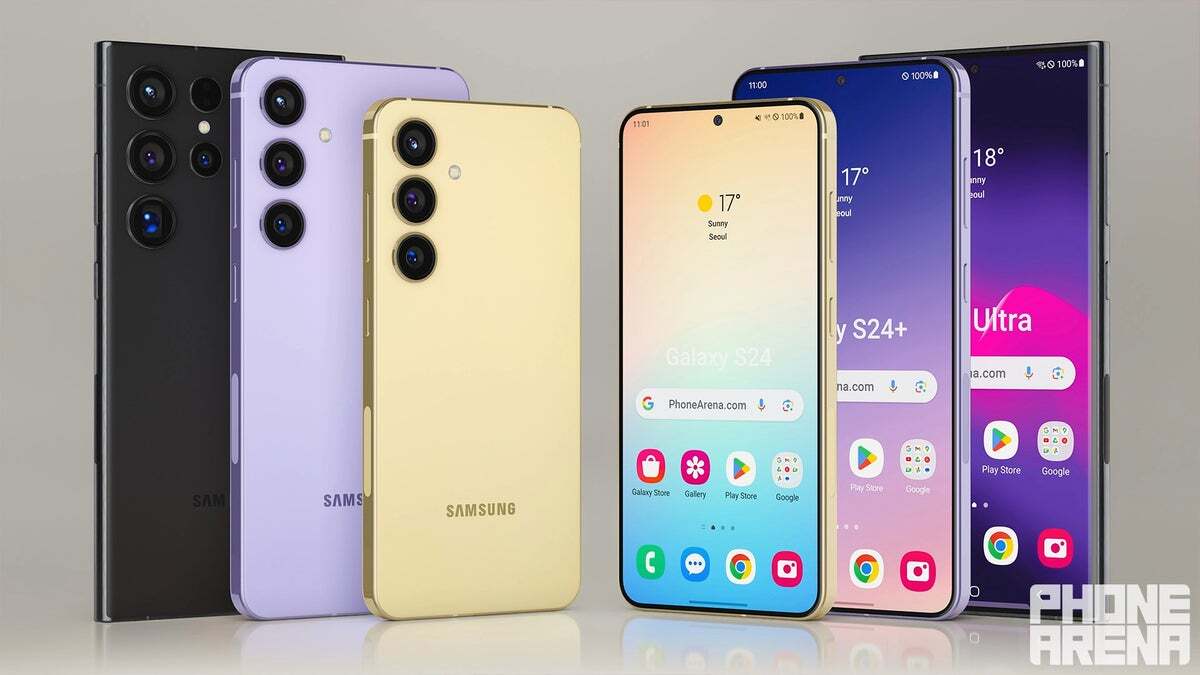 S24 cihazlarının görselleri - Samsung Galaxy S24 duyurusu canlı blogu: tüm Samsung Unpacked 2024 haberlerini ele alıyoruz