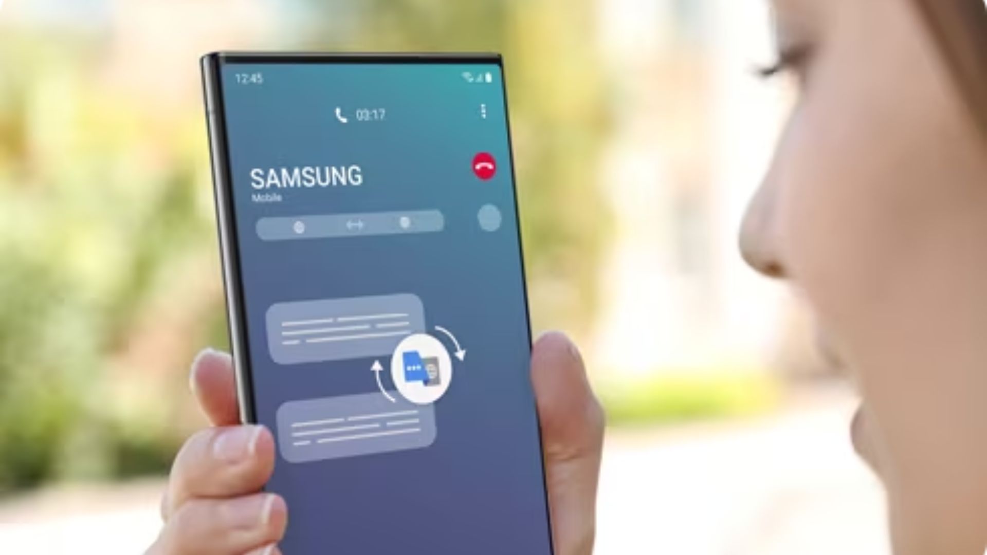 Canlı Çeviri özelliği etkinleştirilmiş Samsung Galaxy S24