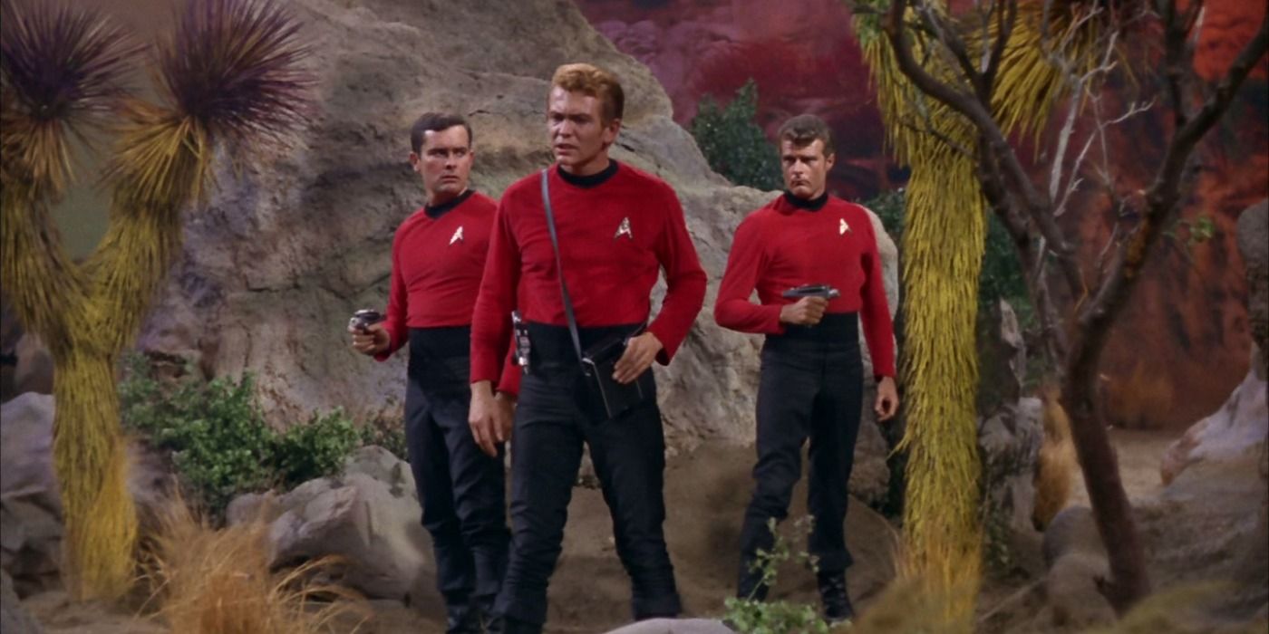 Star Trek Orijinal Serisi Kırmızı Gömlekler