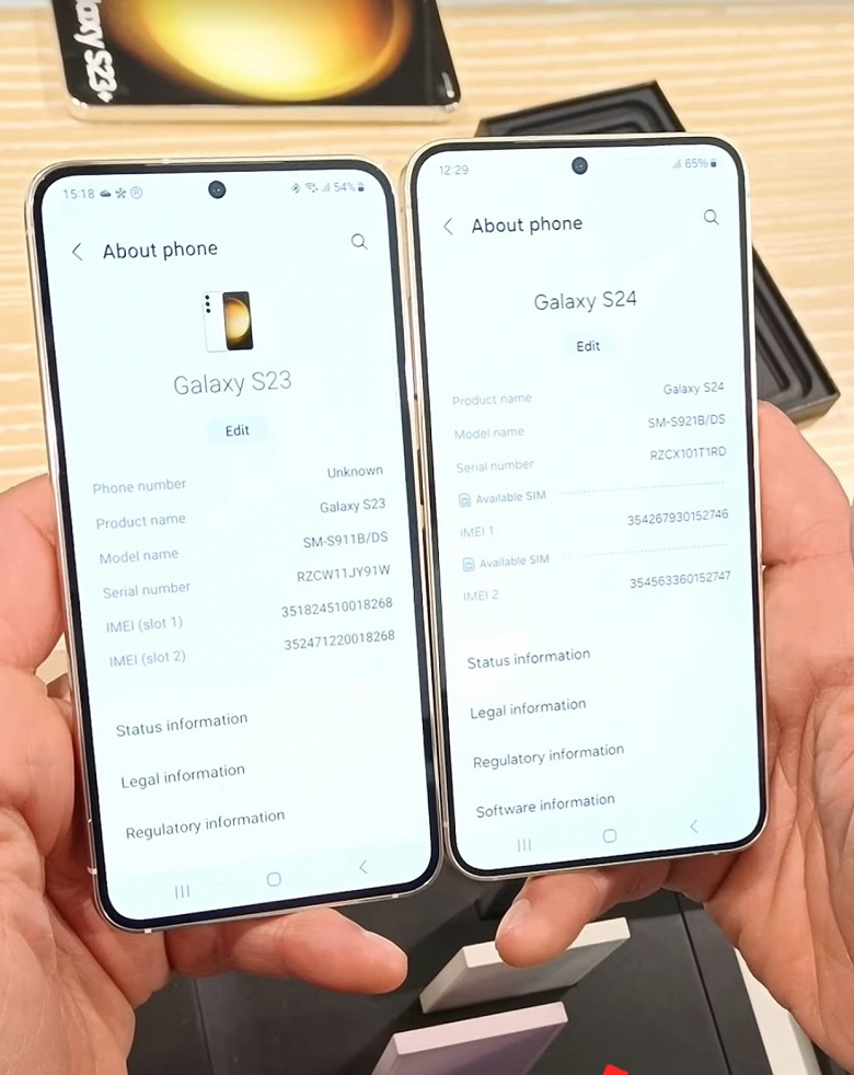 Geçen yılki Galaxy S23 Ultra ve iPhone 15 Pro Max ile karşılaştırıldığında en yeni Samsung Galaxy S24 Ultra
