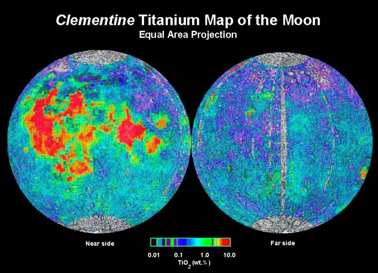 Ay Yüzeyindeki Titanyum Bolluğu
