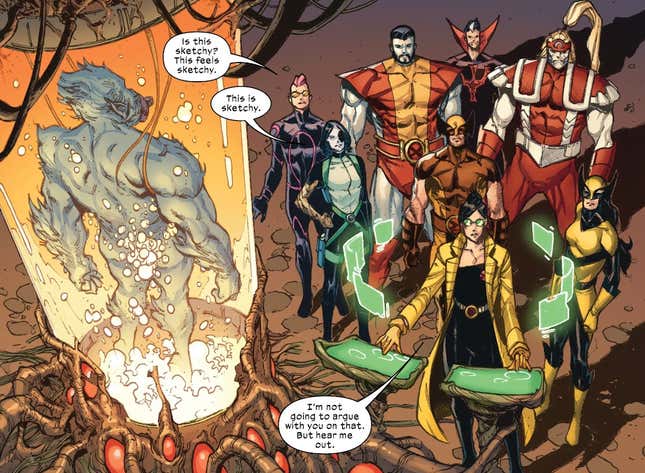 X-Men Canavar Sorununu En Çılgın Şekilde Çözmeye Çalışıyor başlıklı makale için resim