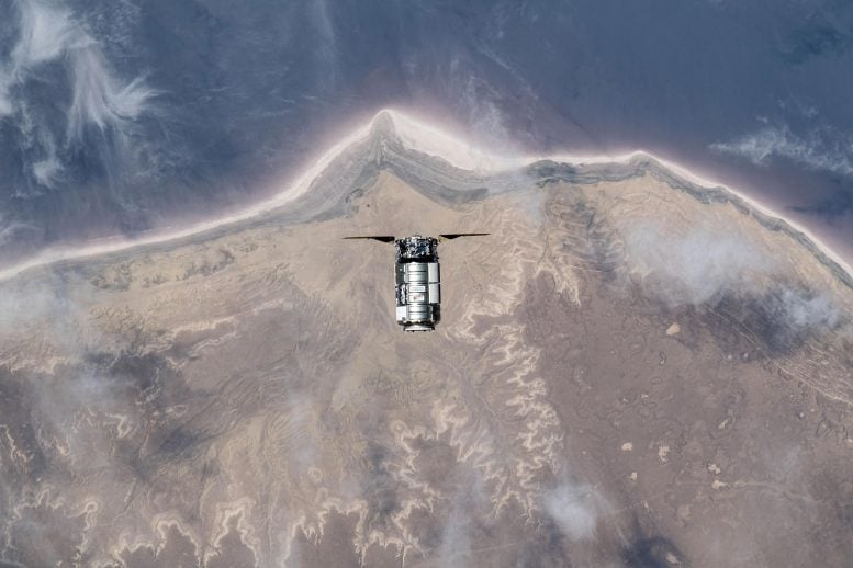 Cygnus Türkmenistan Üzerindeki Uzay İstasyonuna Yaklaşıyor