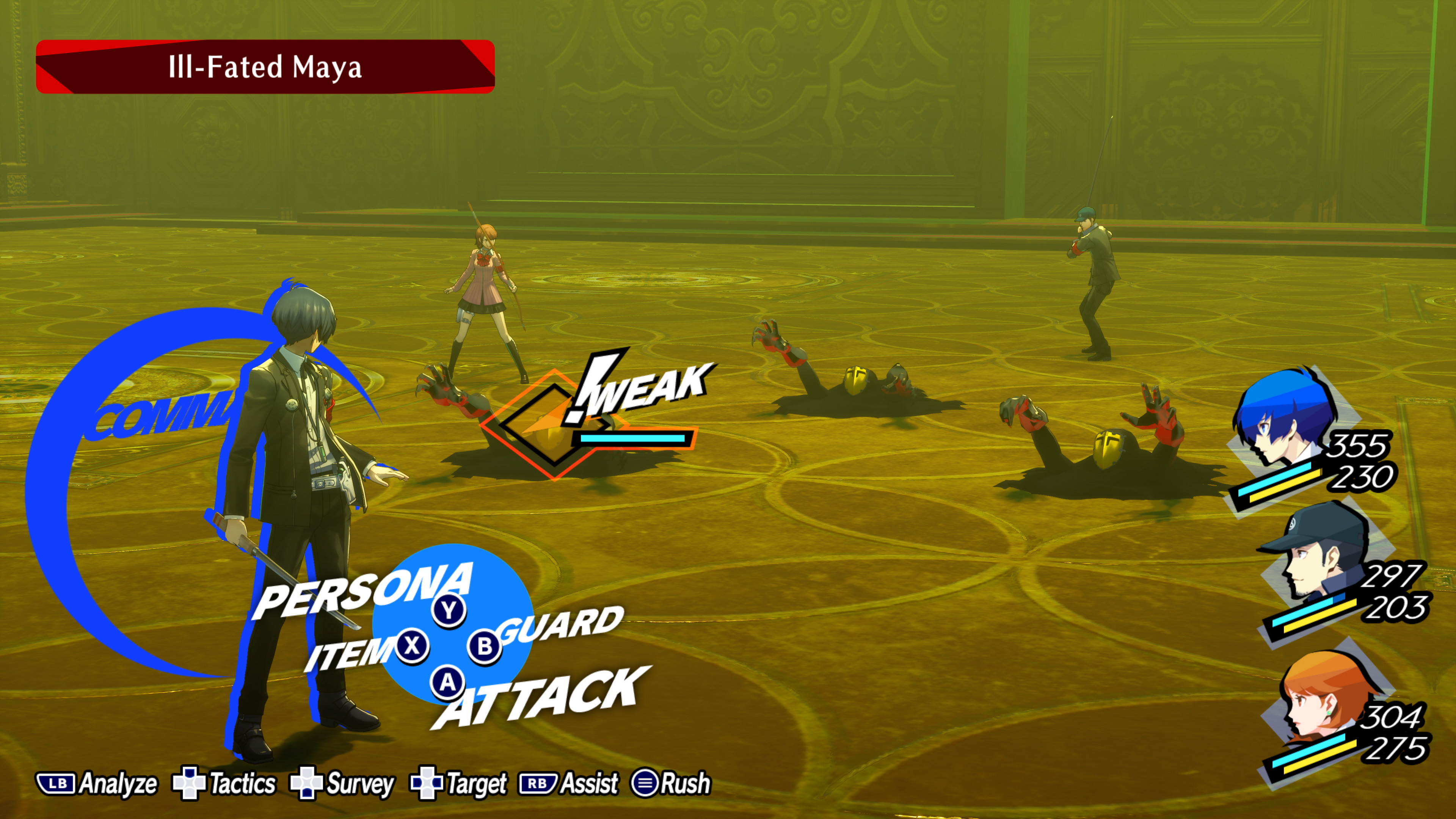 Persona 3 Yeniden Yükleme ekran görüntüsü