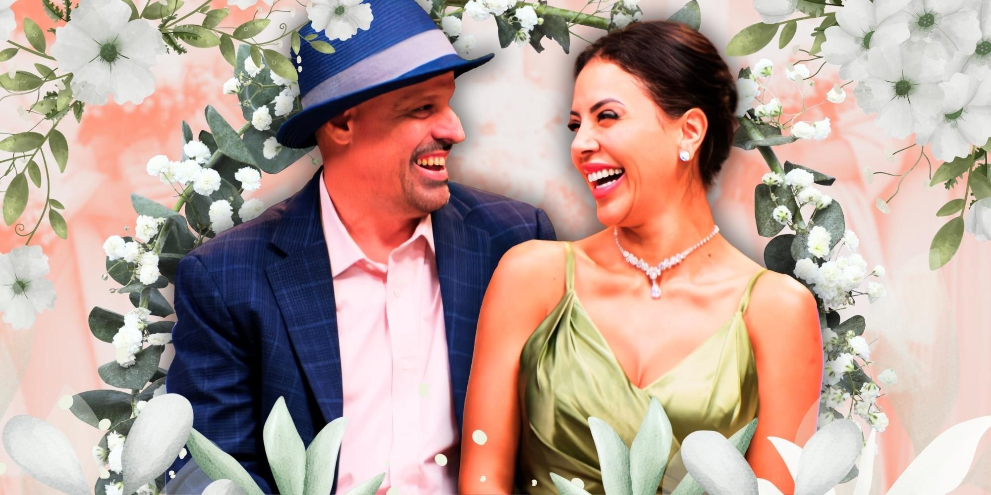 90 Günlük Nişanlının Yıldızları Jasmine Pineda ve Gino Palazzolo gülümsüyor