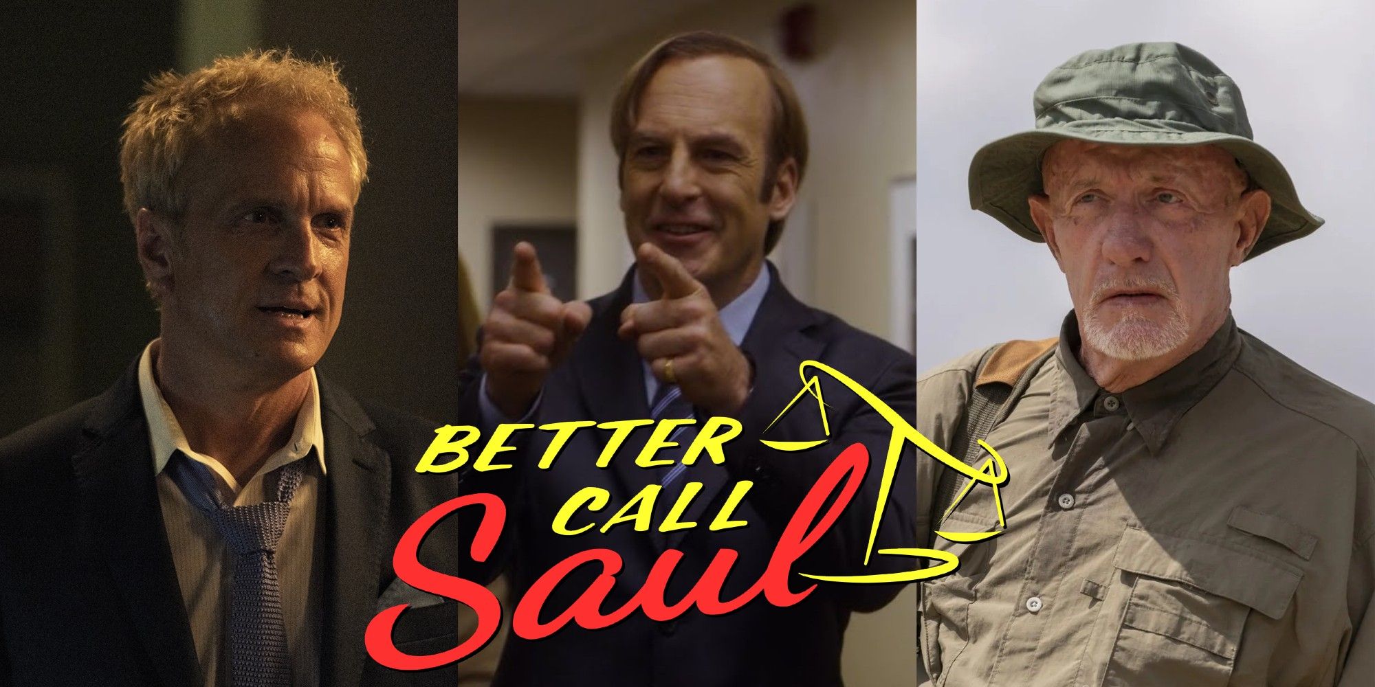 Better Call Saul'dan Howard, Jimmy ve Mike'ın bölünmüş görüntüsü