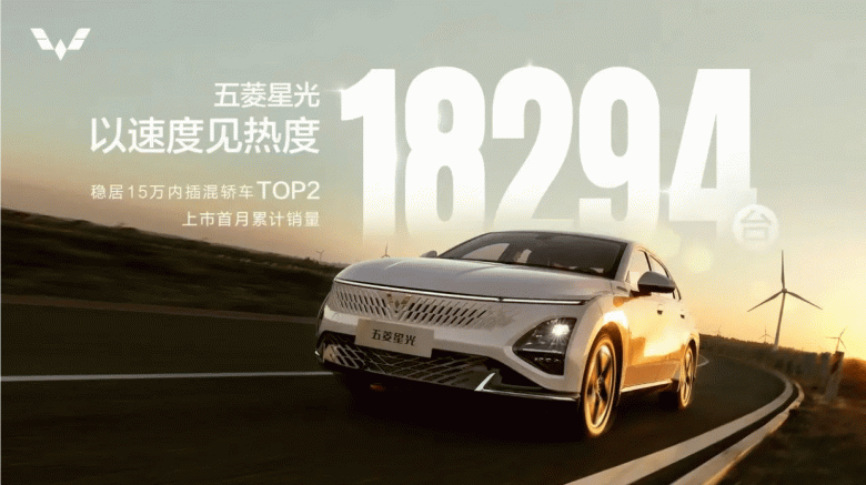 Çinliler, 1100 km güç rezervine sahip ucuz Wuling sedanı 12,4 bin dolara denedi.  Bir ayda 18 binden fazla Wuling Starlight satın alındı