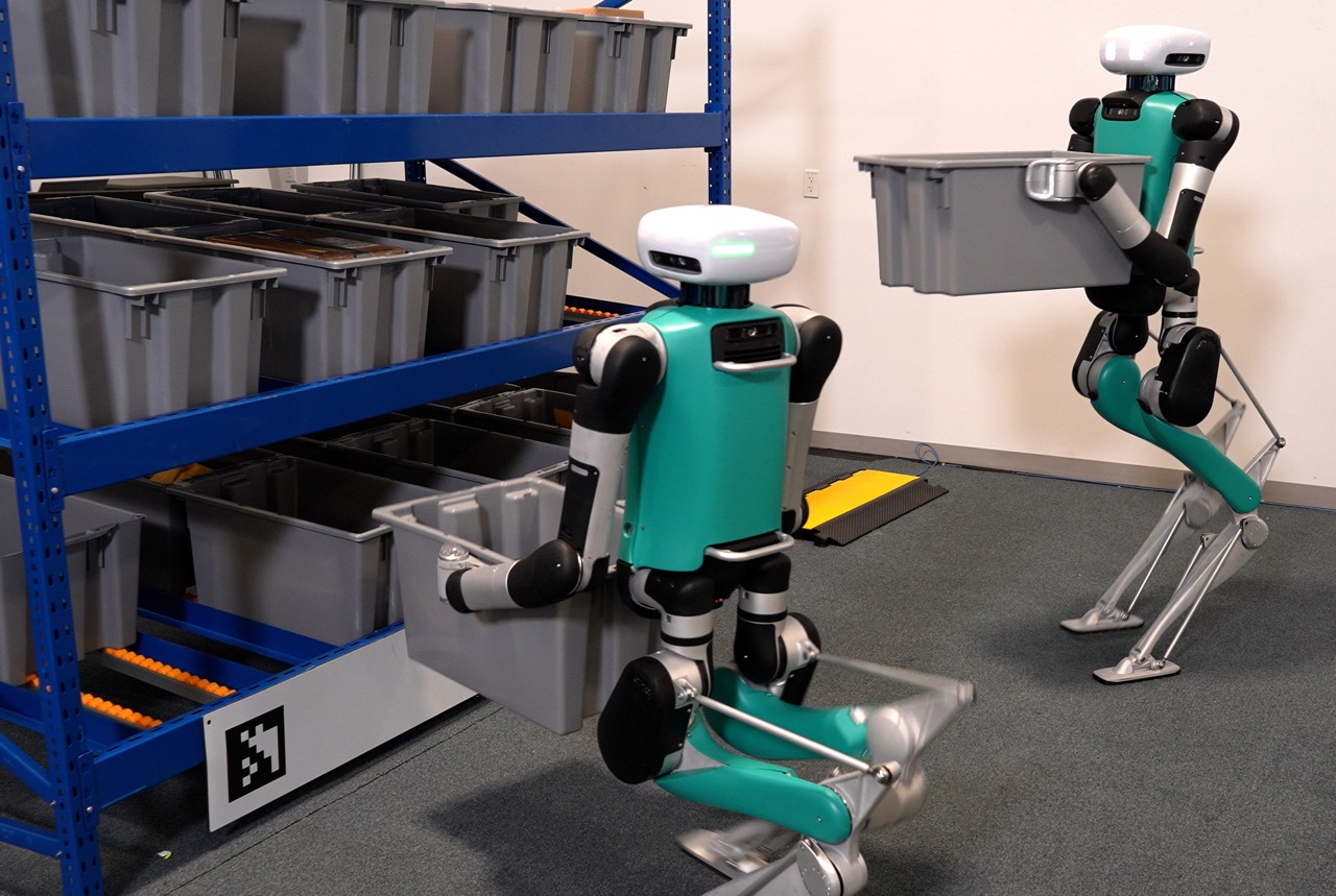 Agility Robotics toplama ve istifleme