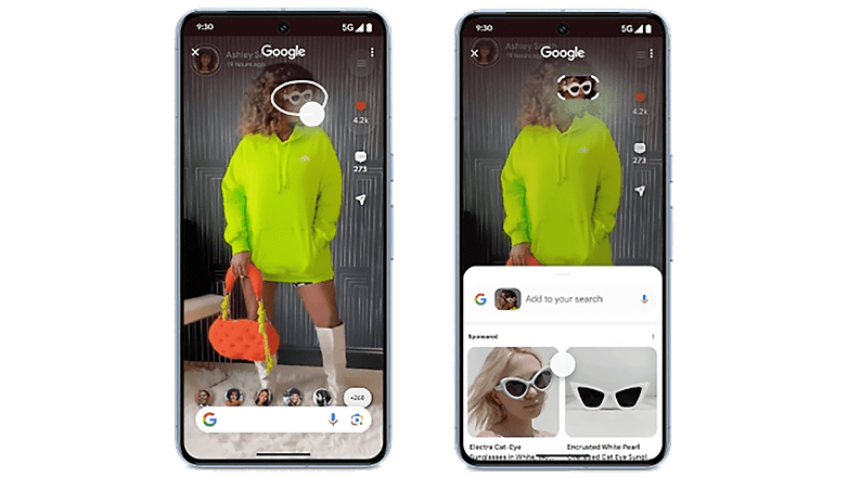 Google'ın Pixel 8'i Circle to Search özelliğine sahip