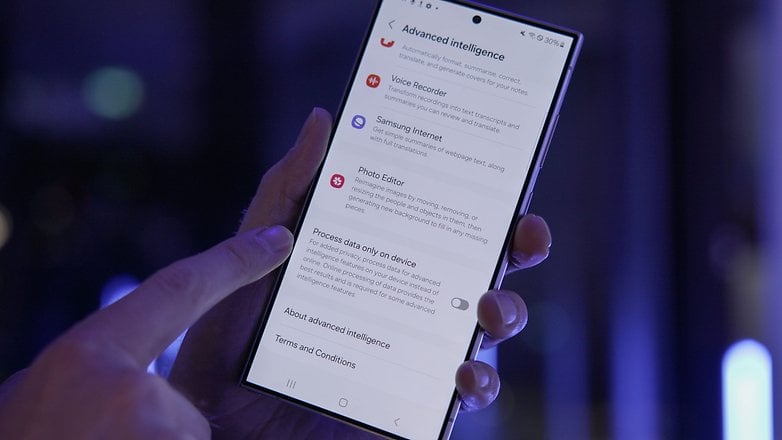 Samsung Galaxy S24 Ultra'da AI ayarları