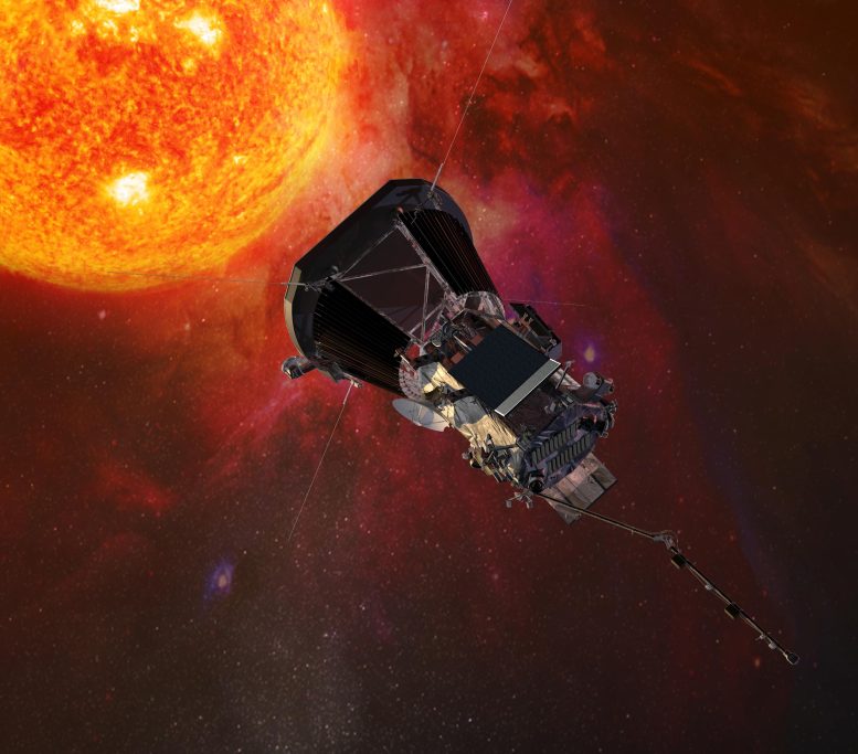 Parker Güneş Sondası Uzay Aracı Güneşe Yaklaşıyor