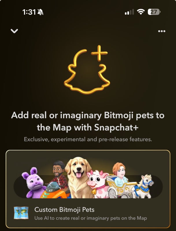 Snapchat başka bir garip AI üretken özelliğini başlatıyor