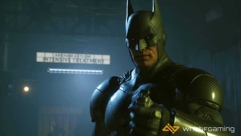 Resimde Batman'in oyundaki hali gösteriliyor