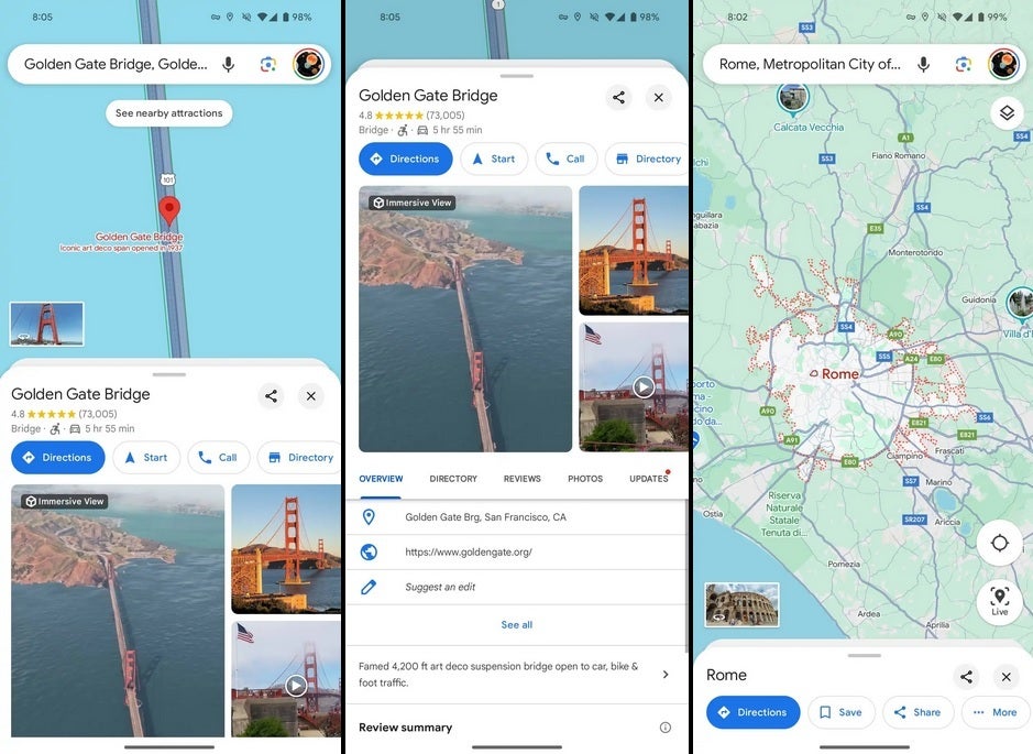 Resim kredisi-9to5Google - Google Haritalar kullanıcı arayüzünde yapılan değişiklikler, yolculuğunuzda gezinme konusunda daha az kesinti hissetmenizi sağlayacaktır