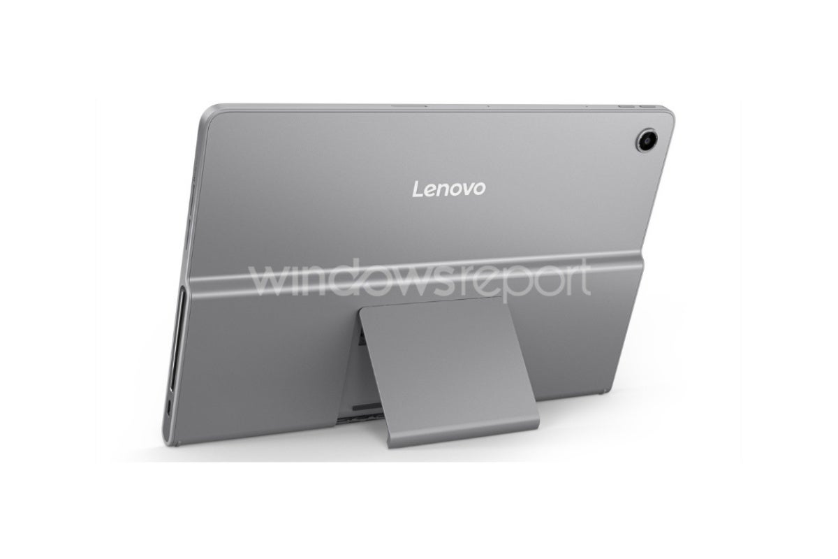 Basitçe adlandırılan Lenovo Tab Plus, biraz sıra dışı bir tasarıma sahip, yüksek kaliteli görüntüler sızdırıyor