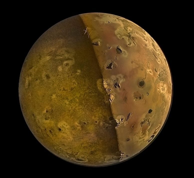 Jüpiter Ayı Io Jüpiter Işığı