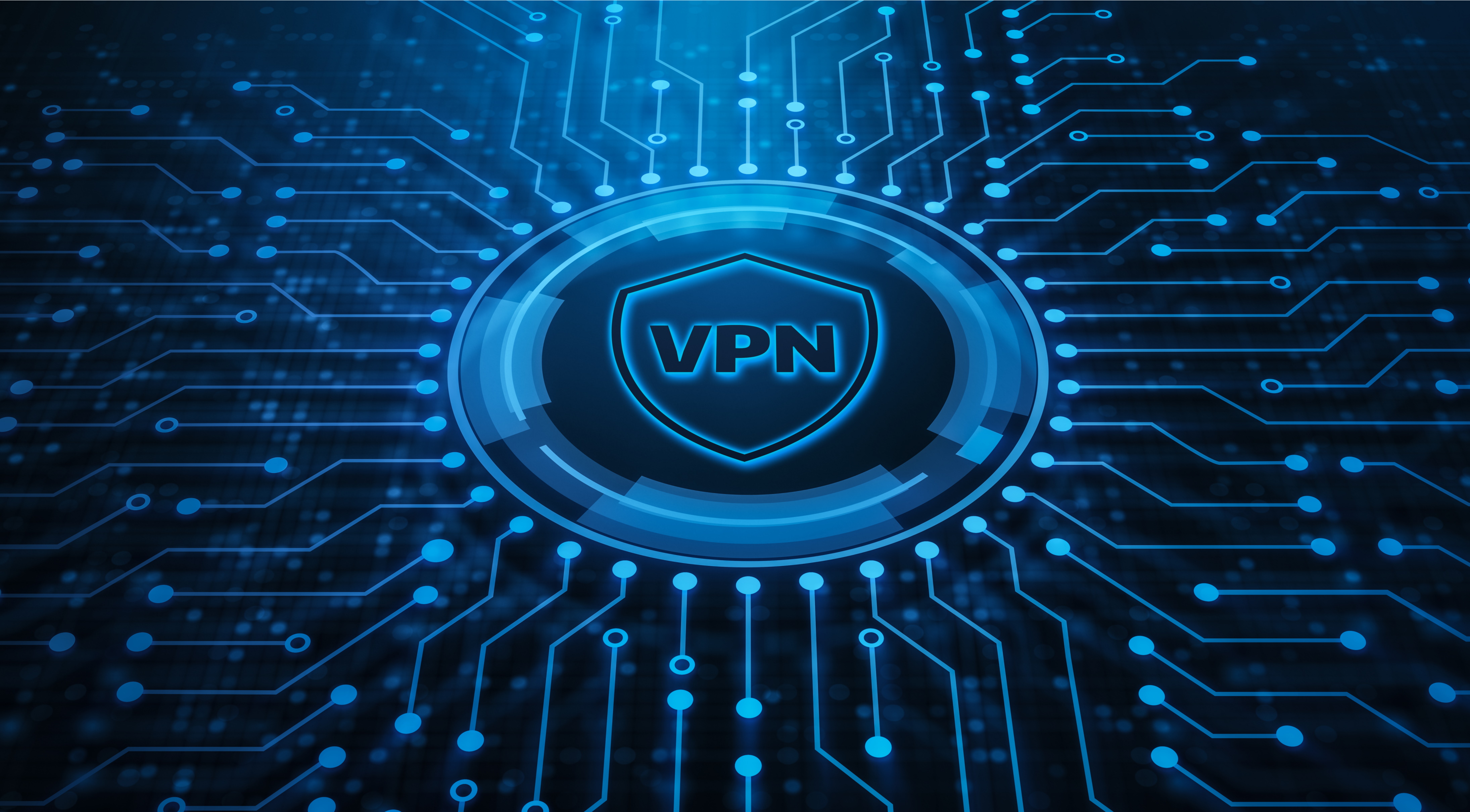 Devre kartındaki VPN kelimesinin çizimi