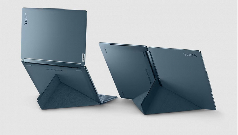 Çift ekranlı yeni Lenovo Yoga Book 9 dönüştürülebilir dizüstü bilgisayar tanıtıldı