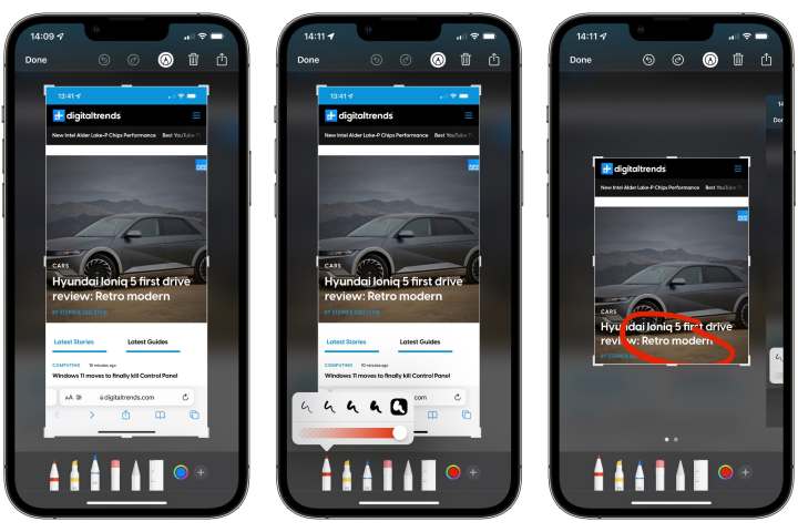 ekran görüntüsü nasıl alınır iphone ekran görüntülerine açıklama ekleme ios 15
