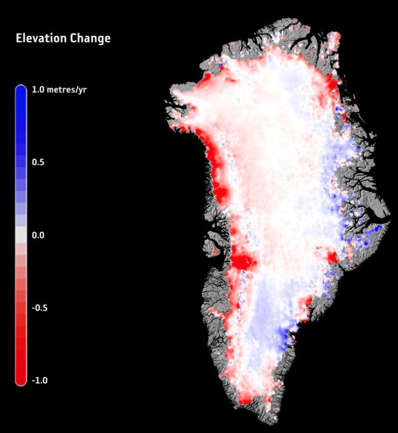 Grönland Buz Değişimi 2015