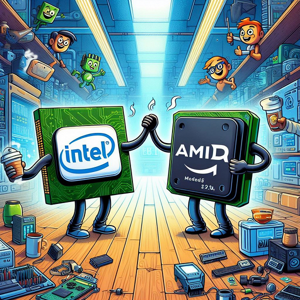 Intel, AMD için çip üretmek istediğini söyledi.  Ve dileyen herkes için