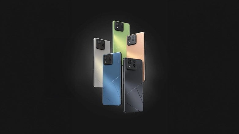 Yeni Asus Zenfone 11 Ultra render görselinin renkleri