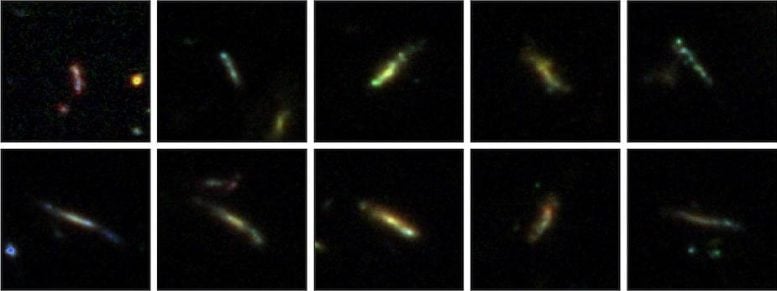 Uzatılmış Elipsoid Gökadalar James Webb Uzay Teleskobu