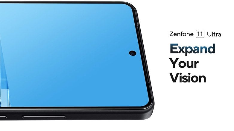 Asus Zenfone 11 Ultra, Vizyonunuzu Genişletin yazısının yer aldığı ekran