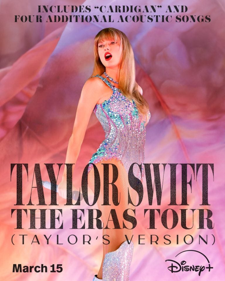 Taylor Swift Eras Tour filmi 15 Mart'ta yalnızca Disney+'ta gösterime girecek - Disney+, Taylor Swift'in rekor kıran konser filminin özel yayın haklarını aldı