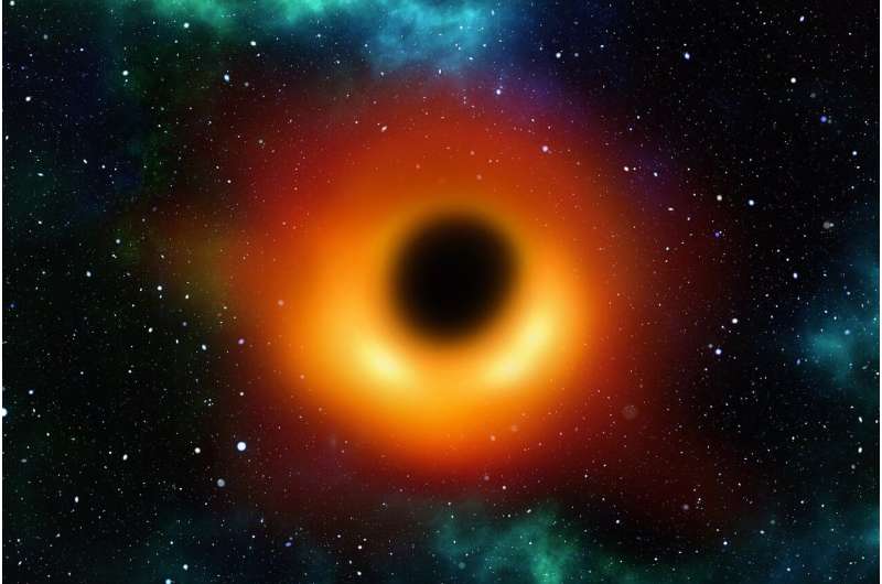 Gökbilimciler erken evrende gölgelerde büyüyen son derece kırmızı, süper kütleli bir kara delik tespit etti