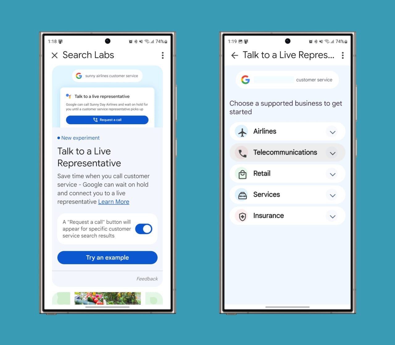 Google Arama'da Pixel telefon gerektirmeyen 