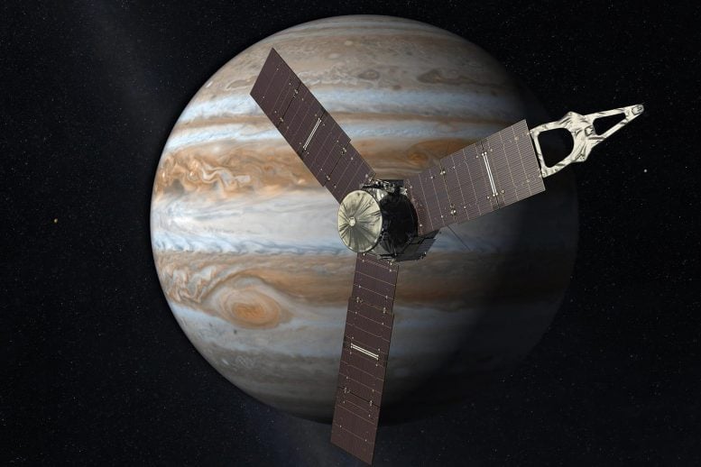 Juno Uzay Aracı Jüpiter Etrafında Yörüngede