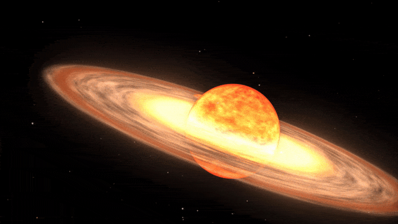 Nova Patlaması Kırmızı Dev Yıldız Beyaz Cüce Birbirlerinin Yörüngesinde Dönüyor