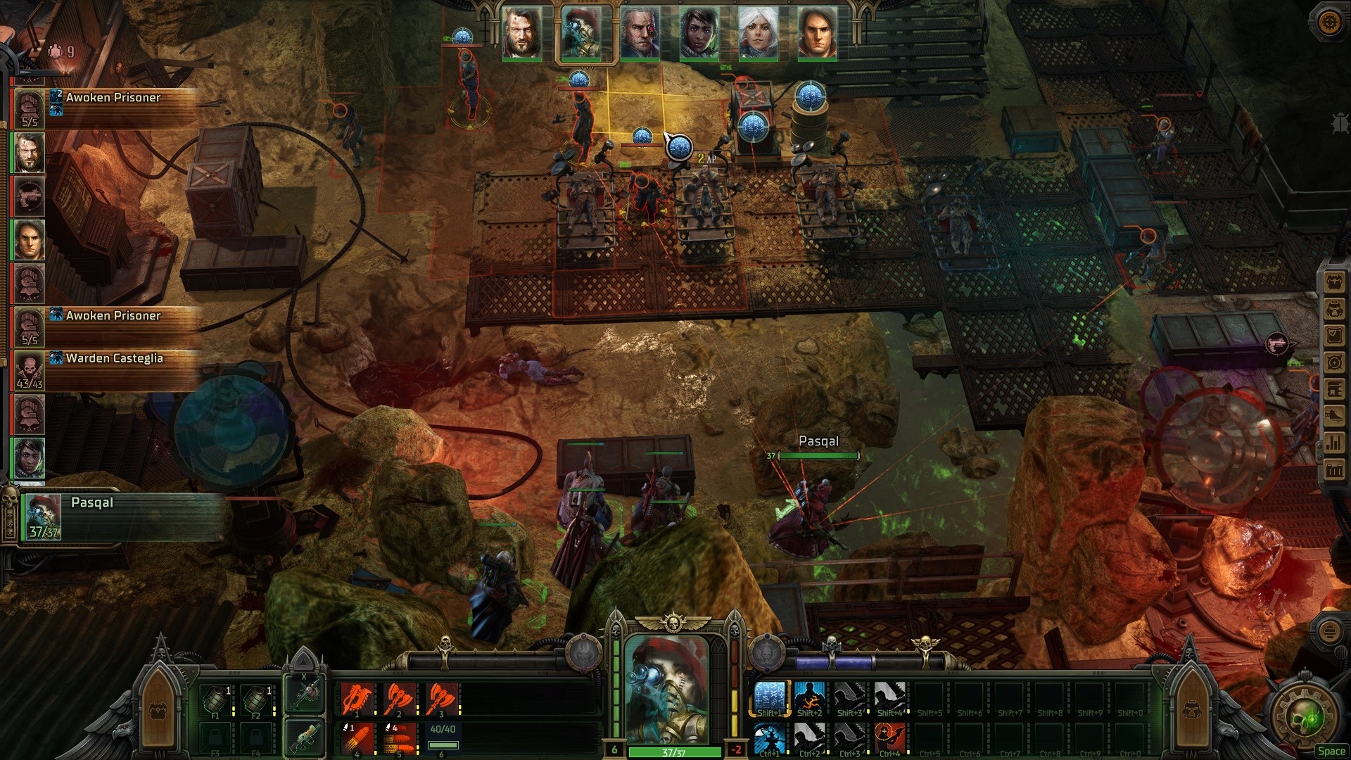 Warhammer 40,000: Rogue Trader Pasqal savaşı
