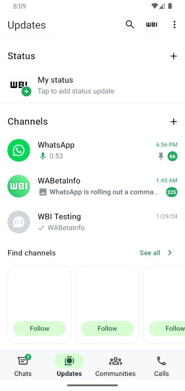 Kredi - WABetaInfo - WhatsApp, Android uygulaması için bir sabitleme özelliği üzerinde çalışıyor