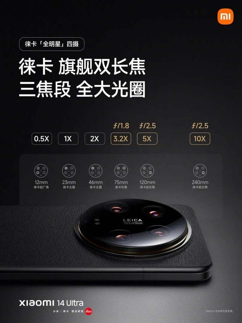 Xiaomi 14 ve Xiaomi 14 Ultra artık tüm dünyada satışa sunuluyor: Telefoto için 999 Euro, bir tane daha eklemek için 1499 Euro