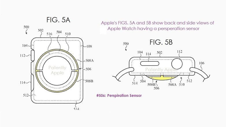 Ter sensörlü Apple Watch patenti