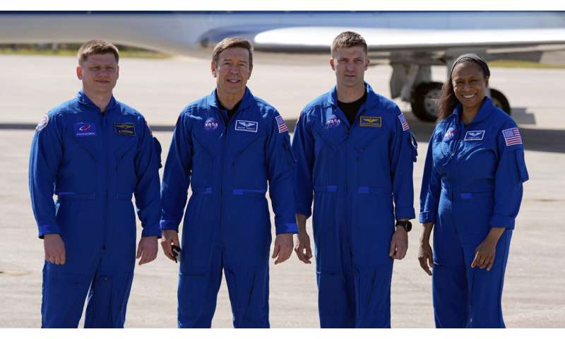 Dört yeni astronot, 6 aylık bir konaklama için Uluslararası Uzay İstasyonuna gidiyor
