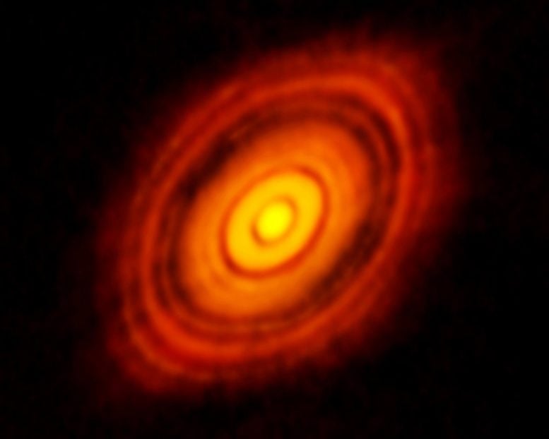 HL Tauri'nin Öngezegen Diski