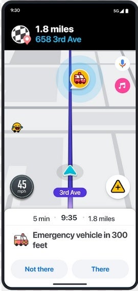 Waze yakında kullanıcılara rotaları boyunca bir acil durum aracı park edildiğinde bunu gösterecek - Waze uygulamasının Android ve iOS sürümlerine yeni kullanışlı özellikler geliyor