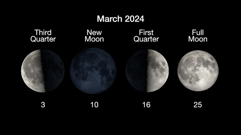 Ay Evreleri Mart 2024