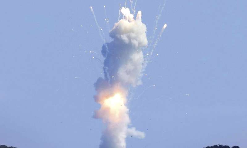 Japonya'da uyduyu yörüngeye yerleştirmeye çalışan ticari roket, kalkıştan hemen sonra patladı