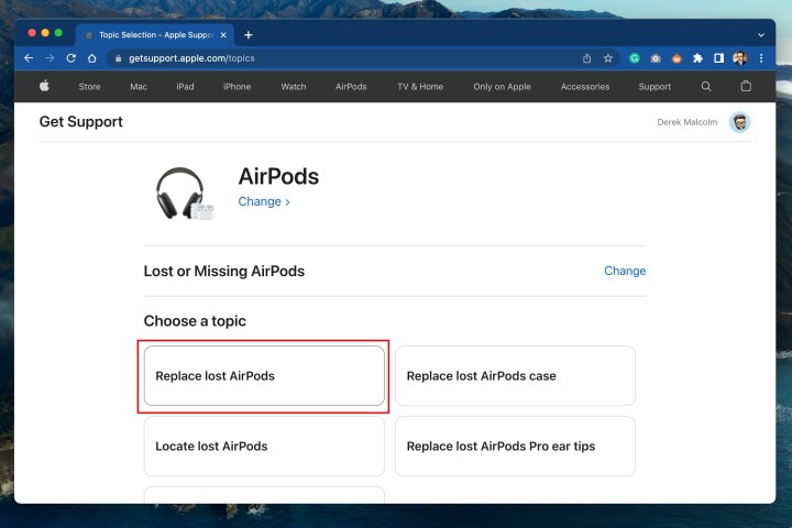 Kayıp veya eksik AirPod'ların nasıl değiştirileceğine ilişkin adımlar.