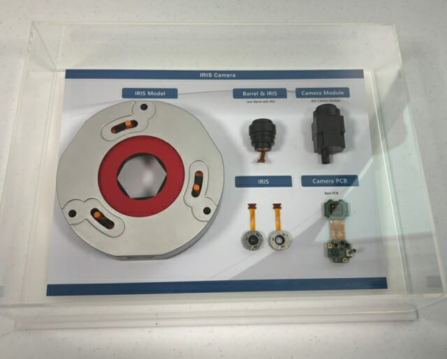 Samsung Electro-Mechanics'ten otomotiv için IRIS'li (iris) kamera modülü (Fotoğraf: GDNet Korea)