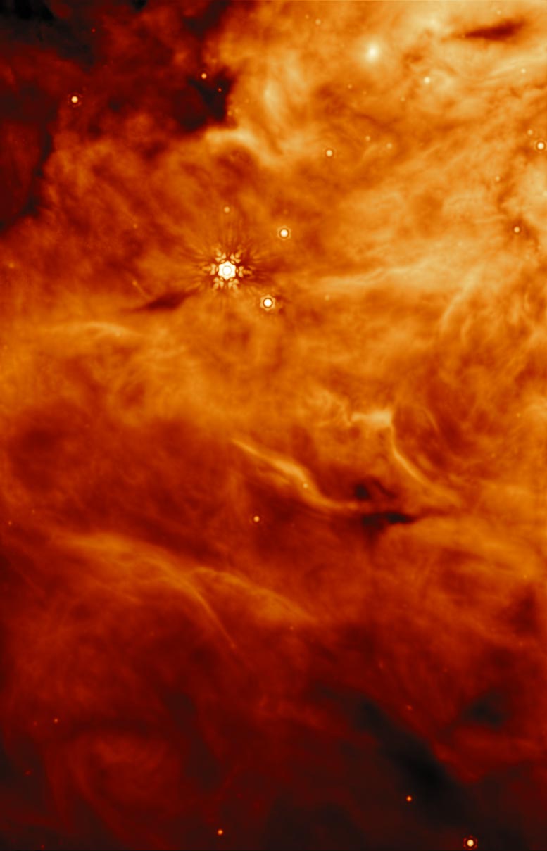 Protostar IRAS23385'e Paralel Alan
