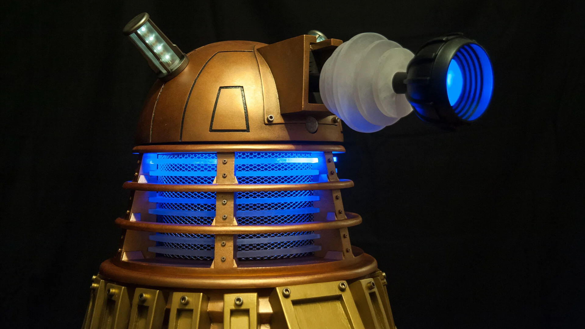 Doctor Who Dalek oyun bilgisayarı: Kafanın yakından görünümü